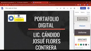 Tutorial ¿Cómo elaborar un portafolio Digital Docente?