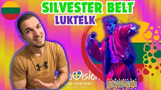 🇱🇹 Silvester Belt – Luktelk (EUROVISION 2024 LITHUANIA) REACTION