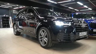 Навигация в Audi Q7 4M Михаила Ширвиндта. Установка Андроид в Ауди Ку7 4М.