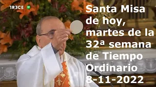 Santa Misa de hoy, martes de la 32ª semana de Tiempo Ordinario, 8-11-2022