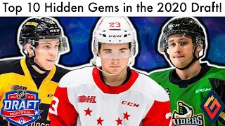 Top 10 BEST Hidden Gems In The 2020 NHL Draft! (Hockey Prospect Rankings & Drafts Steals Mock Talk)