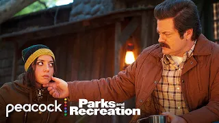 April and Ron: The Student and Master | Parks and Recreation