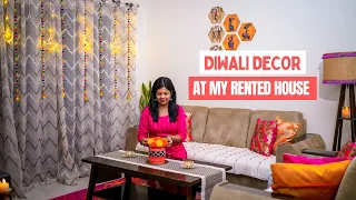 Diwali Decoration at My Rented Home | Diwali Decor at Simplify Your Space