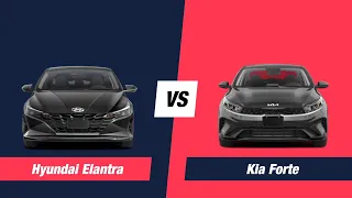 2023 Hyundai Elantra VS 2023 Kia Forte | Compare