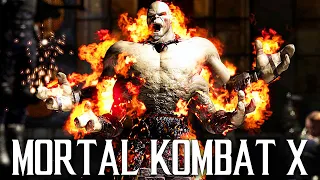 Mortal Kombat X: All Test Your Might Failure Fatalities on GORO