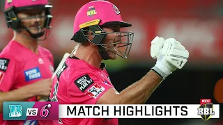 Christian the hero as Sixers edge past the Heat | KFC BBL|10