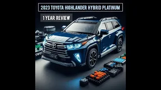 1 Year Review - 2023 Toyota Highlander Hybrid Platinum
