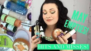 MAY EMPTIES!!!  Makeup and skincare empties! |Would I repurchase?