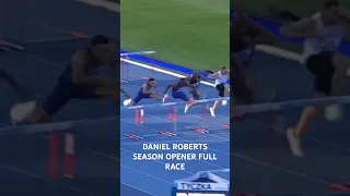 Daniel Roberts 110 Hurdles 2023 Season Opener: FULL RACE