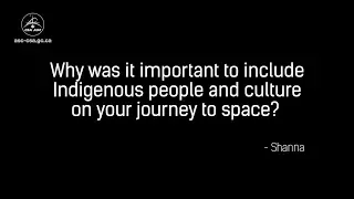 Indigenous culture – Questions and answers with David Saint-Jacques live from space