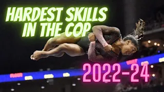 Get to know the HARDEST SKILLS in the current Code of Points (2022-24)