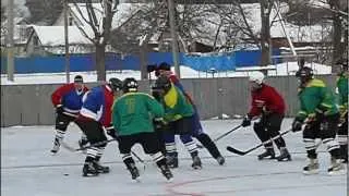 Хокей Кобеляки - Перегонівка перша гра 2012 сезону