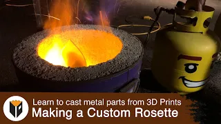 Learn to Cast Metal Parts from 3D Prints
