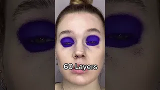 100 LAYERS CHALLENGE ❤️💦💄✨💋