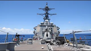 USS Howard Explains Anti-Submarine Warfare