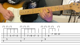 Quick lick #5 - E-minor pentatonic and triad intervals