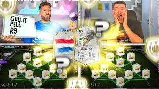 FIFA 22: FULL ICON MOMENTS Squad Builder Battle 🔥🔥 Proownez vs Wakez !!