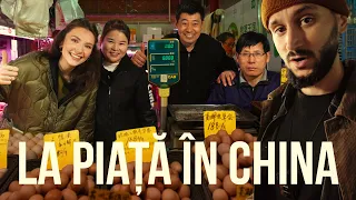 LA PIATA IN CHINA 🇨🇳  Cat costa mancarea in Shanghai si cum ne-au primit chinezii?