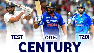 4 Captains Century In all Three Formats | Which player century in all Formats | Rohit Sharma #shorts