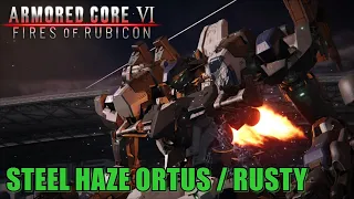 ARMORED CORE VI: FIRES OF RUBICON Boss Fight STEEL HAZE ORTUS / RUSTY