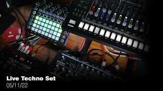 Live Techno - 3 part mini set.