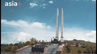 Таджикистан: знаменитый танк перенесли в "Парк Победы"