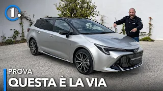 Nuova Toyota Corolla, prova: il FULL-HYBRID da battere (1.8 e 2.0)