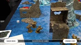 Enter The Dark Sci-Fi World Of Sythopian Wars With Bloodforged Games | Stand 1-359