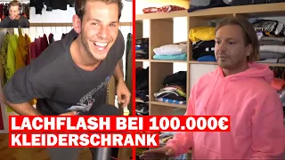 Max REAGIERT auf den "100.000€" Kleiderschrank von MANNY MARC (RARITÄTEN)