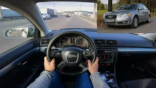 2007 Audi A4 [2.0 TDI B7 140 Hp] | POV Test Drive #povtestdrive