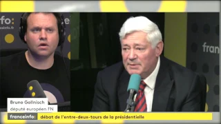 Bruno Gollnisch, député européen FN - elle n'a pas parlé des mesures sur les députés