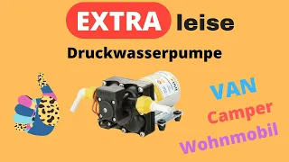 Sehr leise Wasserpumpe verbaut