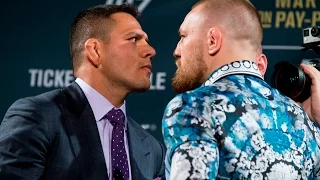 UFC 197: Conor McGregor vs. Rafael dos Anjos Staredown