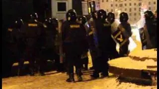 Аресты в центре Минска