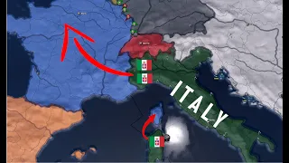 What if Italy attacked France along the Great War? - HOI4 Timelapse