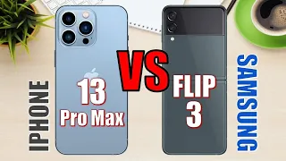 iPhone 13 Pro Max vs Samsung Galaxy Z Flip 3 5G ✅