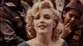 Marilyn Monroe at Ebbets Field May 12th 1957.