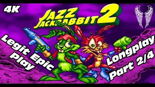 4K Longplay - Jazz Jackrabbit 2 - part 2/4 [Jazz in Time]