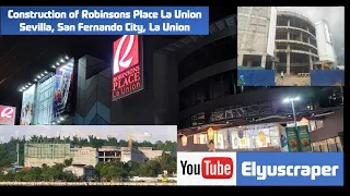 Construction of Robinsons Place La Union