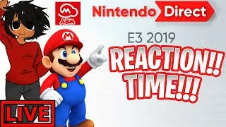 ABM React: Nintendo Direct June-11- 2019 E3 !! ABM Reaction Time!!  ᴴᴰ