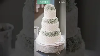 Nhẫn cưới và bánh cưới của 12 tháng sinh