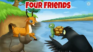 Four Friends story | Moral kids story