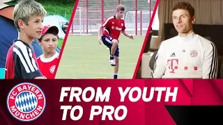 From Youth to Pro - Thomas Müller's Remarkable Career at FC Bayern!