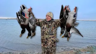 5 Man Limit of Ducks Over Water! | North Dakota Hunt