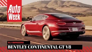 Bentley Continental GT V8 - AutoWeek Review - English subtitles