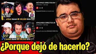 DED explica porque ya no hace APAGANDO DIRECTOS