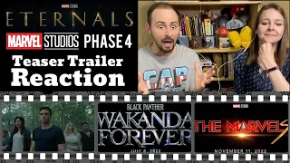 The Eternals | Marvel Phase 4 | Teaser Trailer REACTION