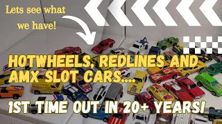 2 -  Unboxing my Vintage Hotwheels. In storage for last 20 years!!! #afx #redline #redlines