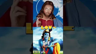 Jesus vs Krishna|✨ 1vs1 battle| 💥#jesus #krishna #battle #trending 👑Jesus attitude 😈 Krishna 👑