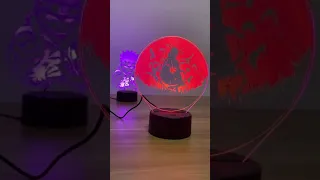 Unboxing Naruto Peripheral Naruto Night Lamp Shuriken Fidget Spinner Toy